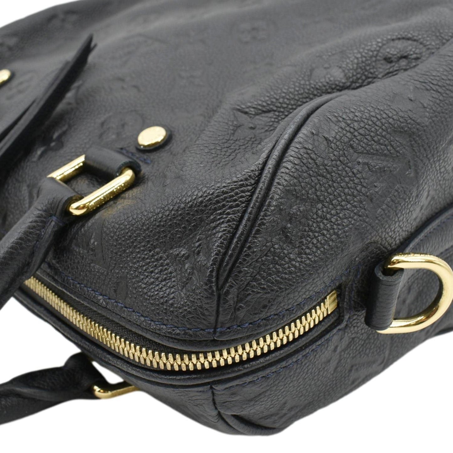 LOUIS VUITTON  Bandouliere 25 Empreinte Leather Shoulder Bag Black