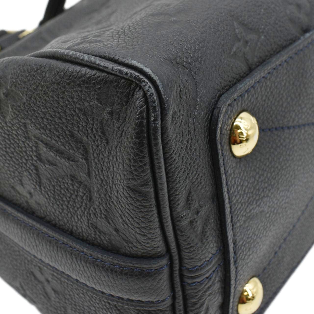 LOUIS VUITTON  Bandouliere 25 Empreinte Leather Shoulder Bag Black