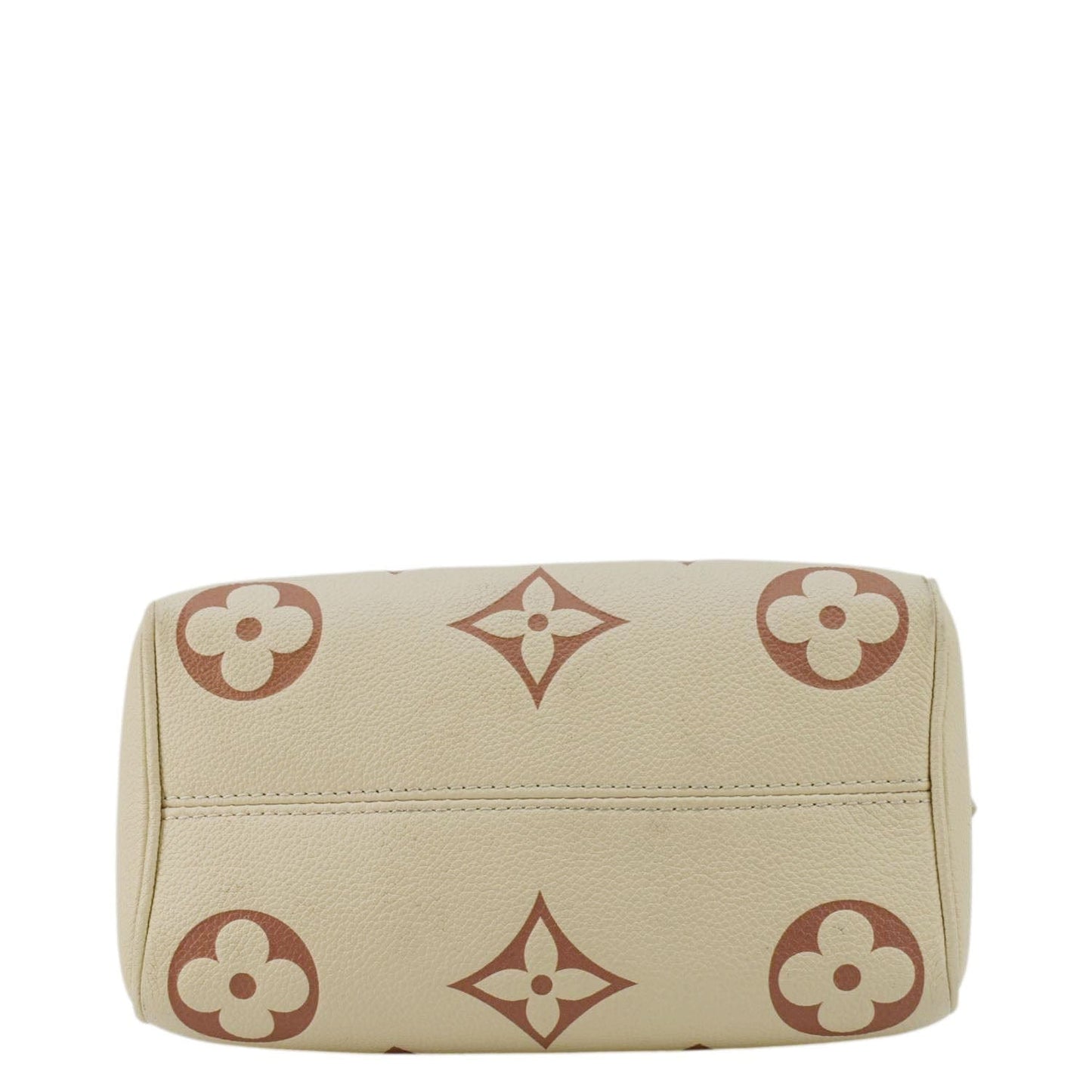 LOUIS VUITTON  20 Bandouliere Giant Monogram Empreinte Leather Shoulder Bag Cream