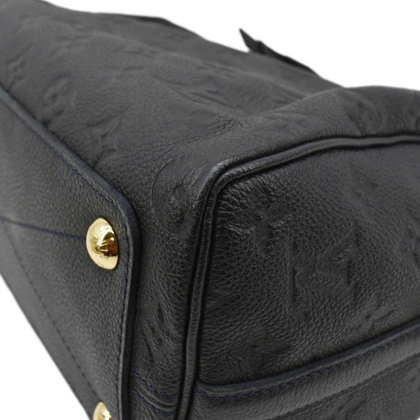LOUIS VUITTON  Bandouliere 25 Empreinte Leather Shoulder Bag Black