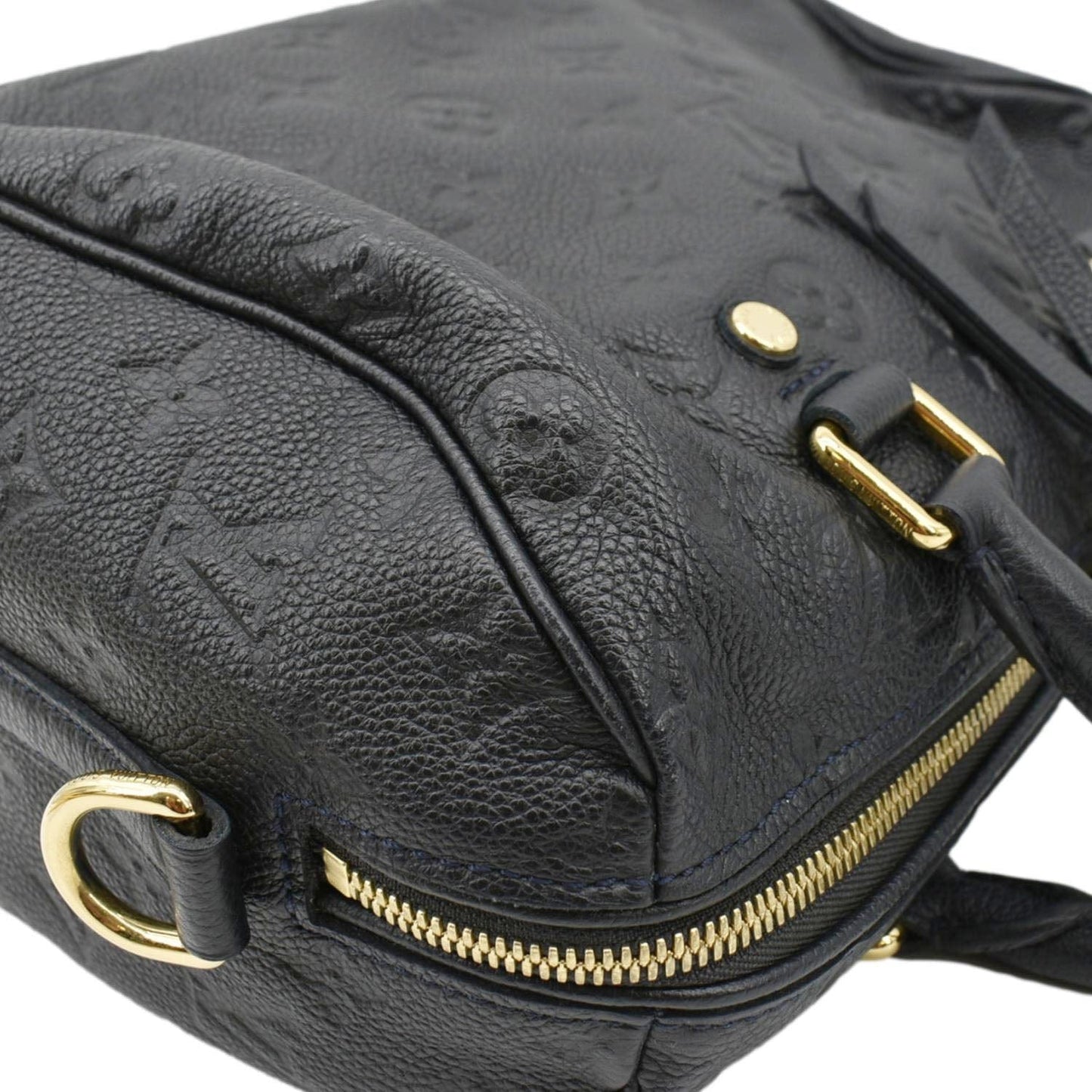 LOUIS VUITTON  Bandouliere 25 Empreinte Leather Shoulder Bag Black