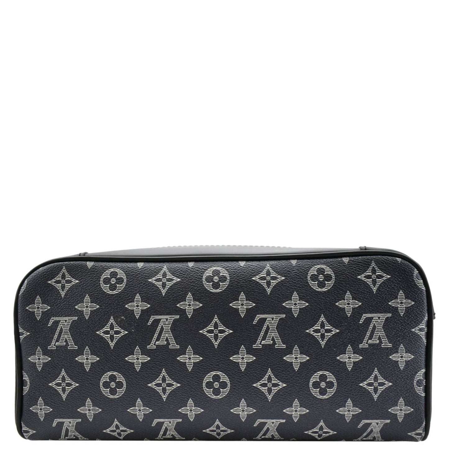 LOUIS VUITTON Steamer Savane Monogram Chapman Canvas Backpack Bag Navy Blue