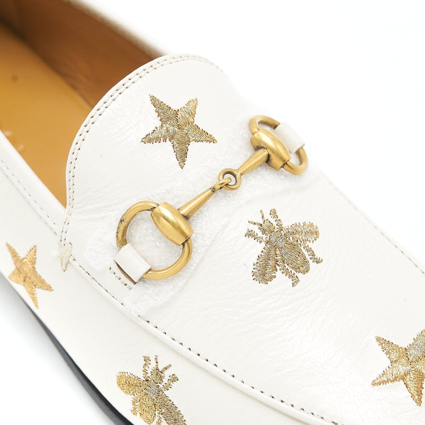 Gucci Size35.5 printed Loafer White