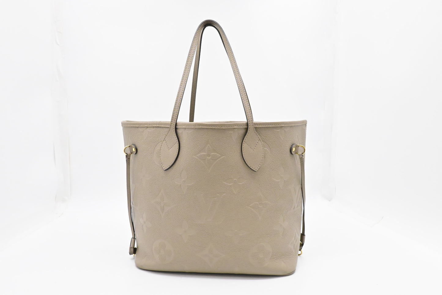 Louis Vuitton Neverfull MM in Turtledove Empreinte Leather