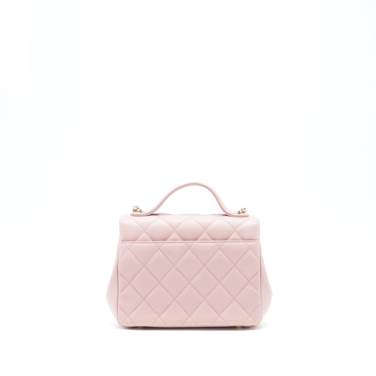 Chanel Small Business affinity flap Bag Caviar Light Pink L