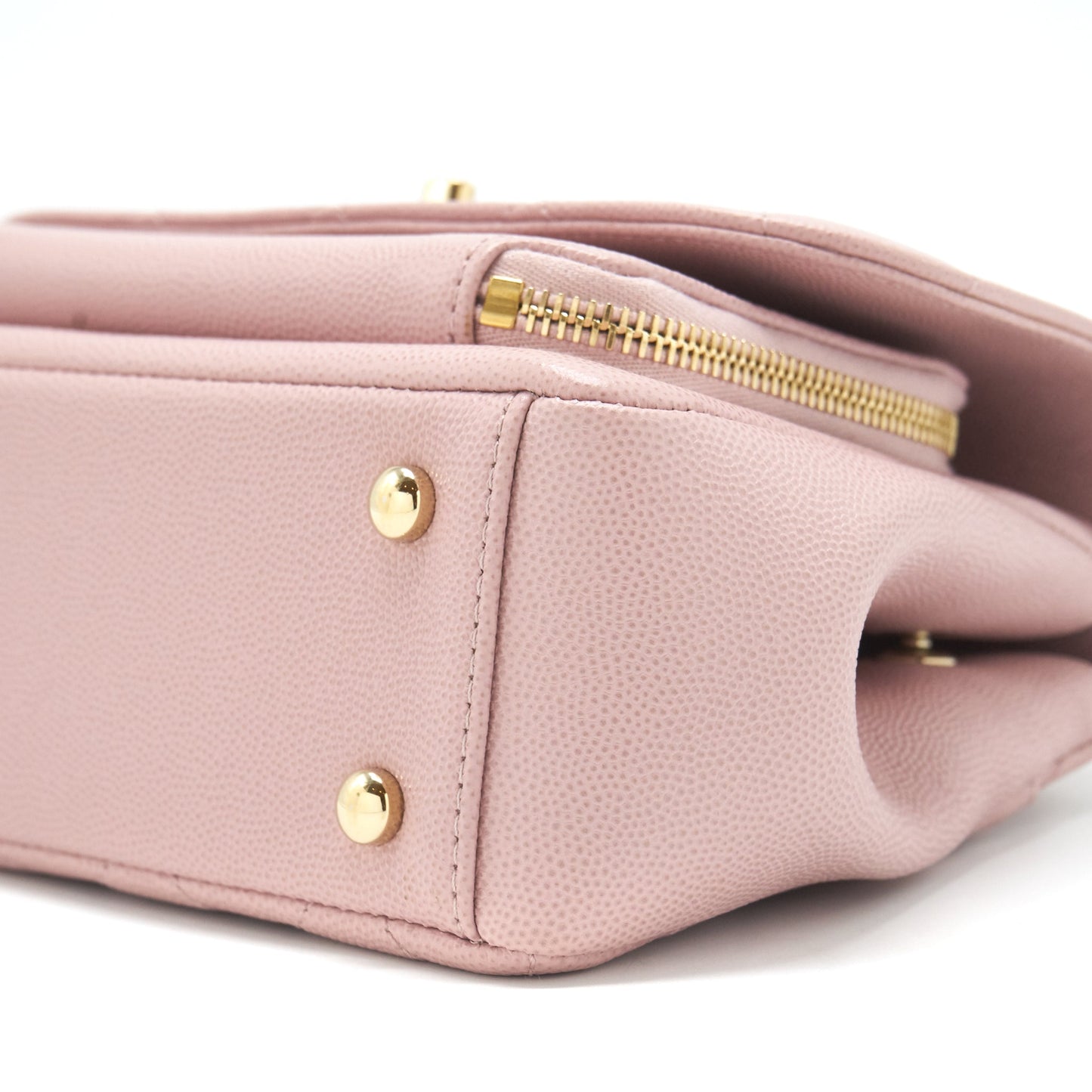 Chanel Small Business affinity flap Bag Caviar Light Pink L