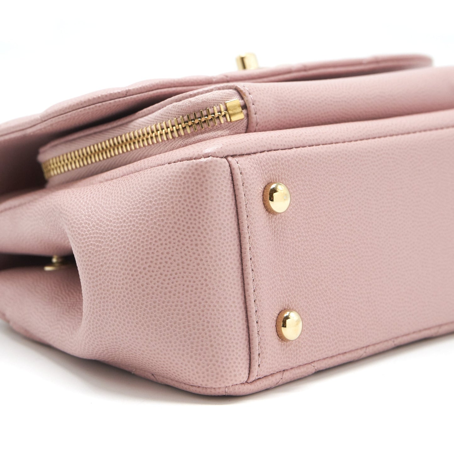 Chanel Small Business affinity flap Bag Caviar Light Pink L