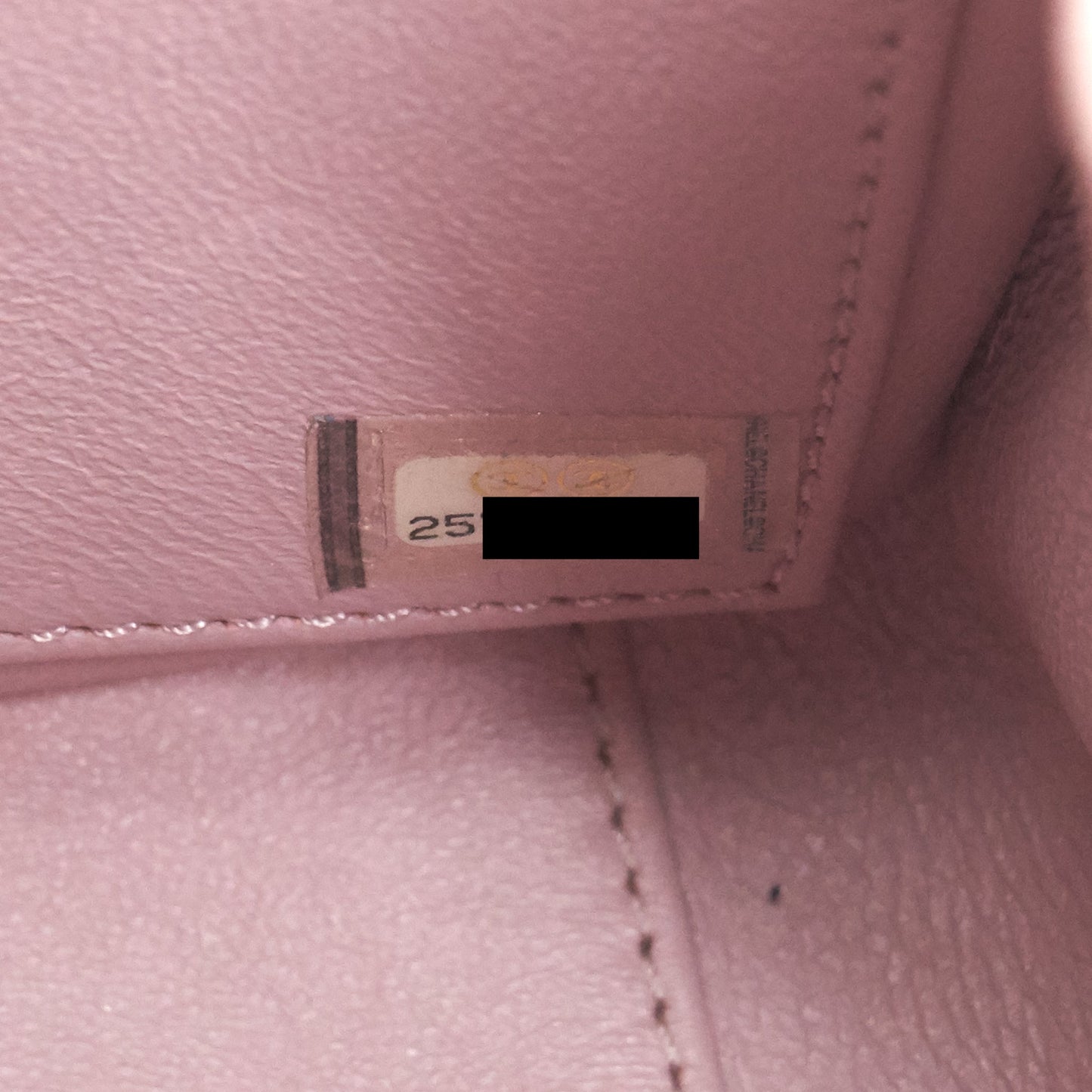 Chanel Small Business affinity flap Bag Caviar Light Pink L