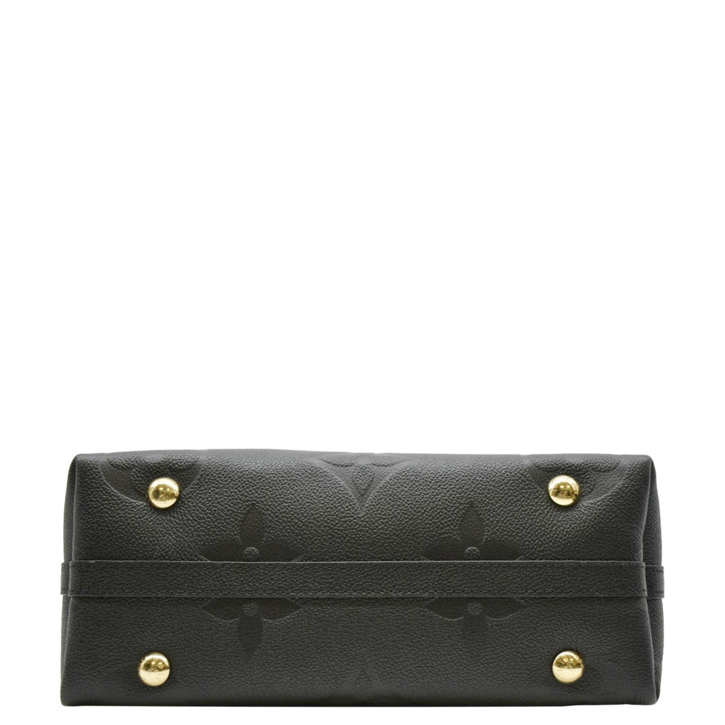 LOUIS VUITTON Carryall PM  Monogram Empreinte Leather Shoulder Bag Black
