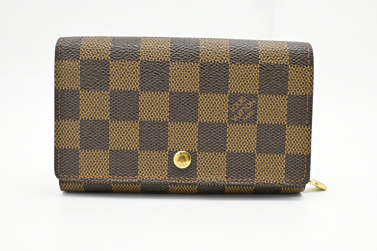 Louis Vuitton Trésor Wallet in Damier Ebene Canvas