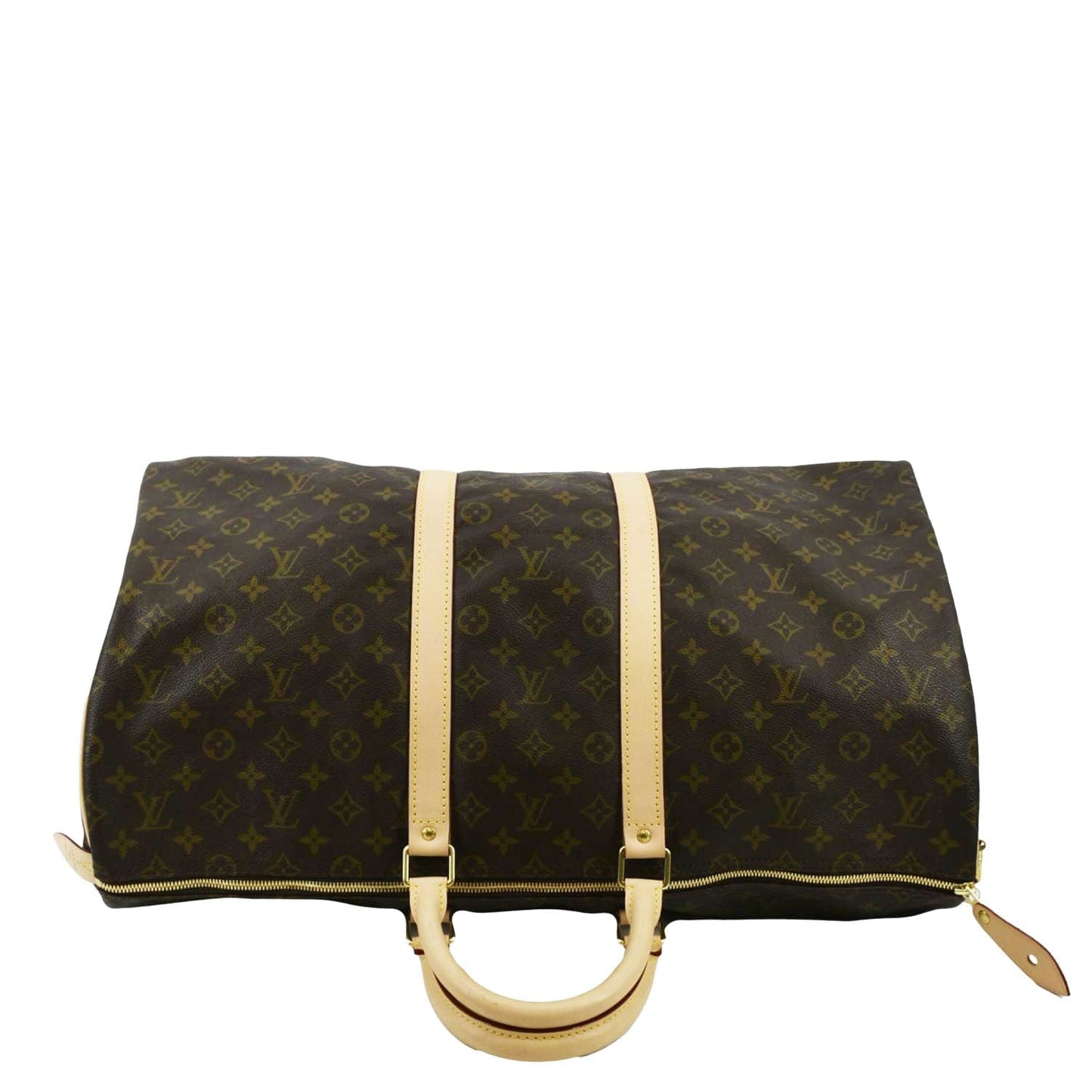 LOUIS VUITTON   Keepall 55 Monogram Canvas Travel Bag Brown