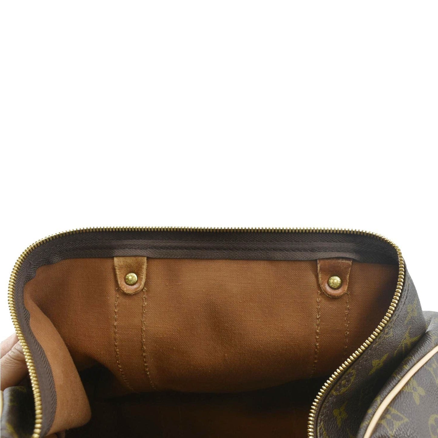 LOUIS VUITTON   Keepall 55 Monogram Canvas Travel Bag Brown