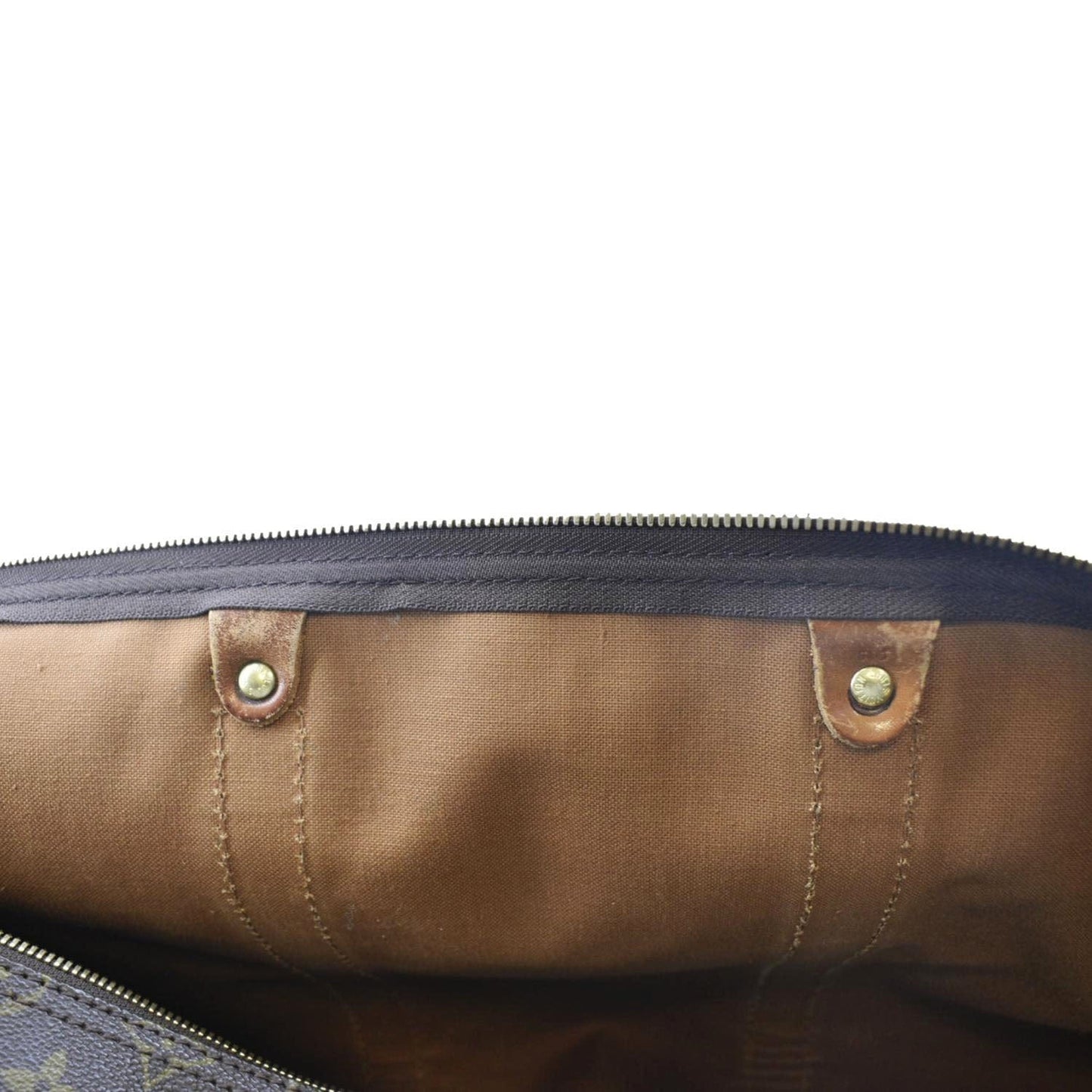LOUIS VUITTON   Keepall 55 Monogram Canvas Travel Bag Brown