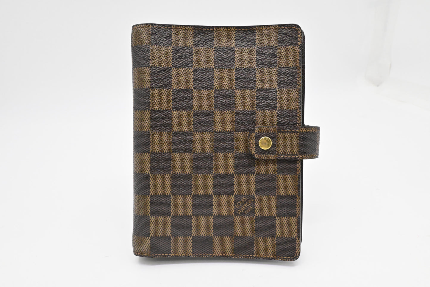 Louis Vuitton Agenda MM in Damier Ebene Canvas