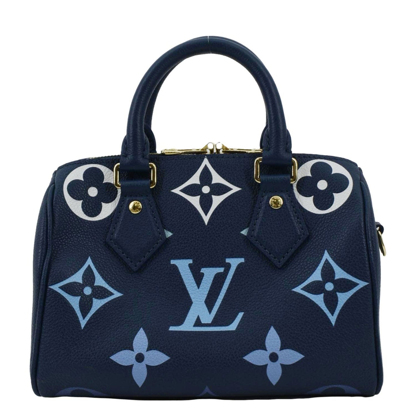 LOUIS VUITTON  20 Bandouliere Empreinte Monogram Shoulder Bag Degrade Blue