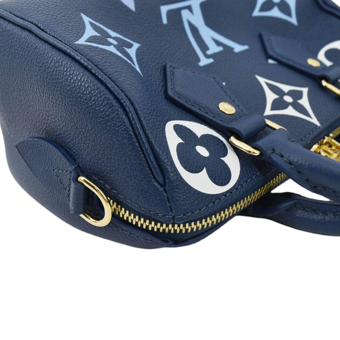 LOUIS VUITTON  20 Bandouliere Empreinte Monogram Shoulder Bag Degrade Blue