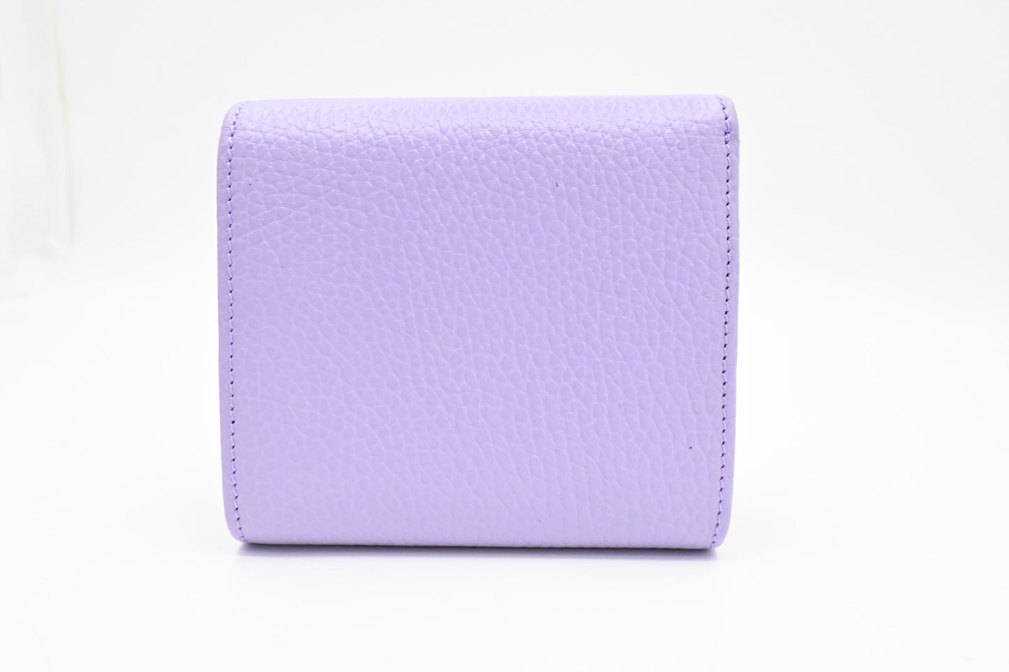 Gucci Double G Medium Wallet in Lilac Leather