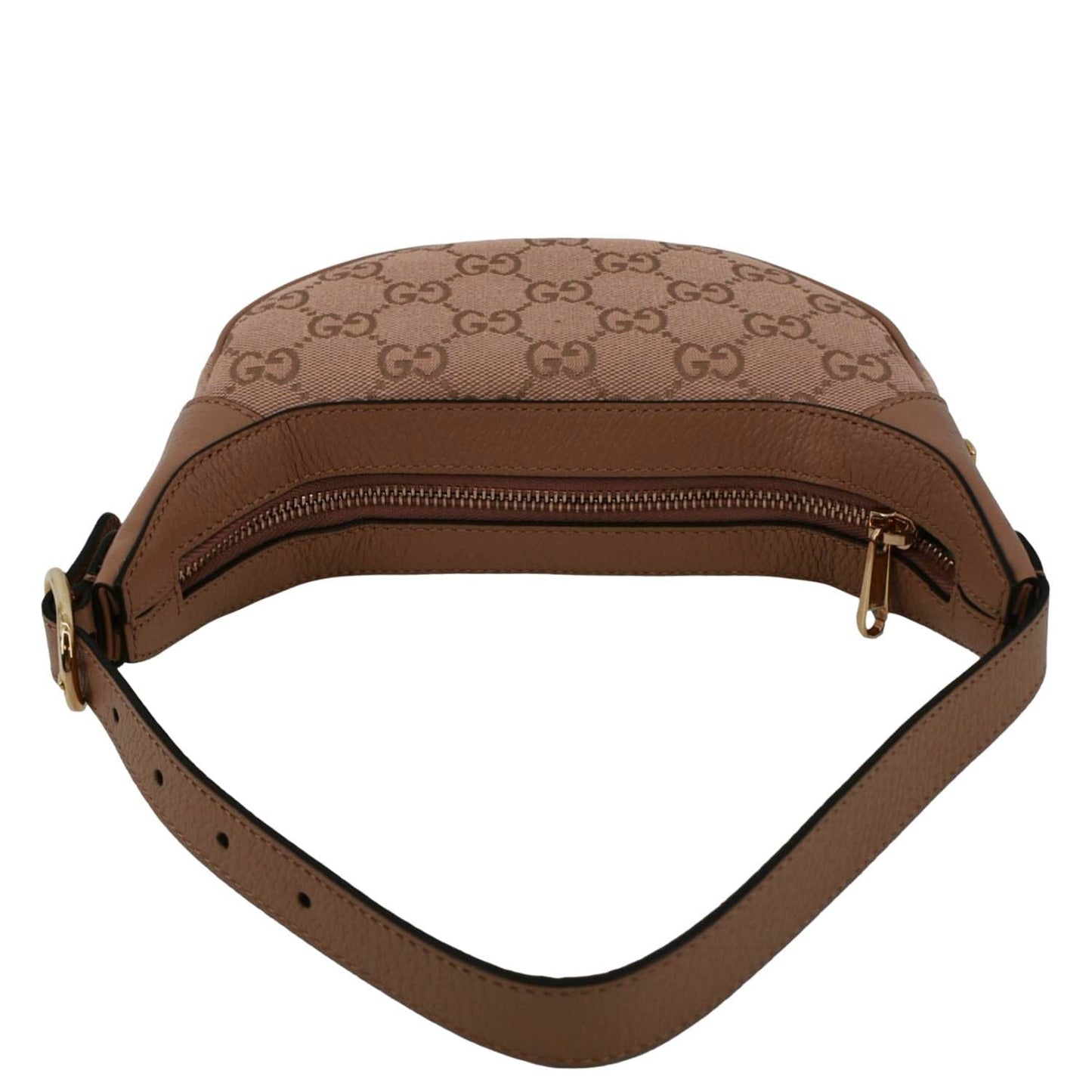 GUCCI Mini Ophidia Jumbo GG Supreme Canvas Hobo Bag Pink 658551