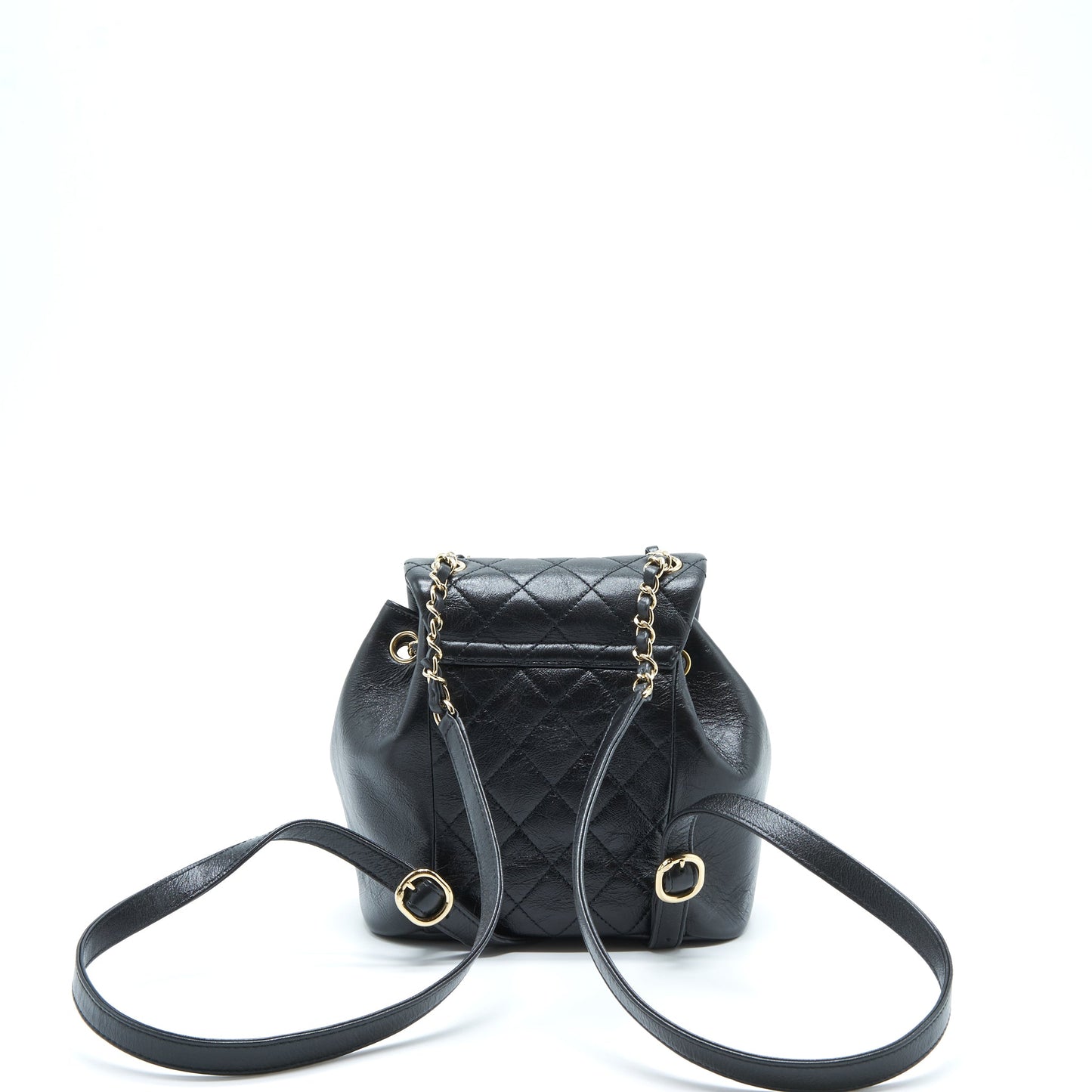 Chanel 22C Mini Duma Backpack Calfskin Black L