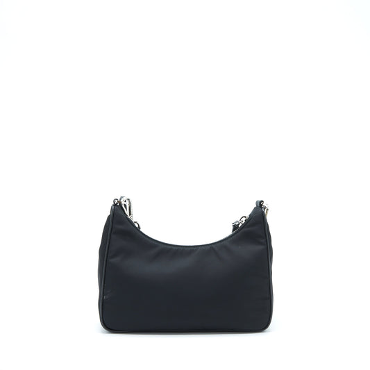 Prada Re-edition 2005 Nylon Purse Black