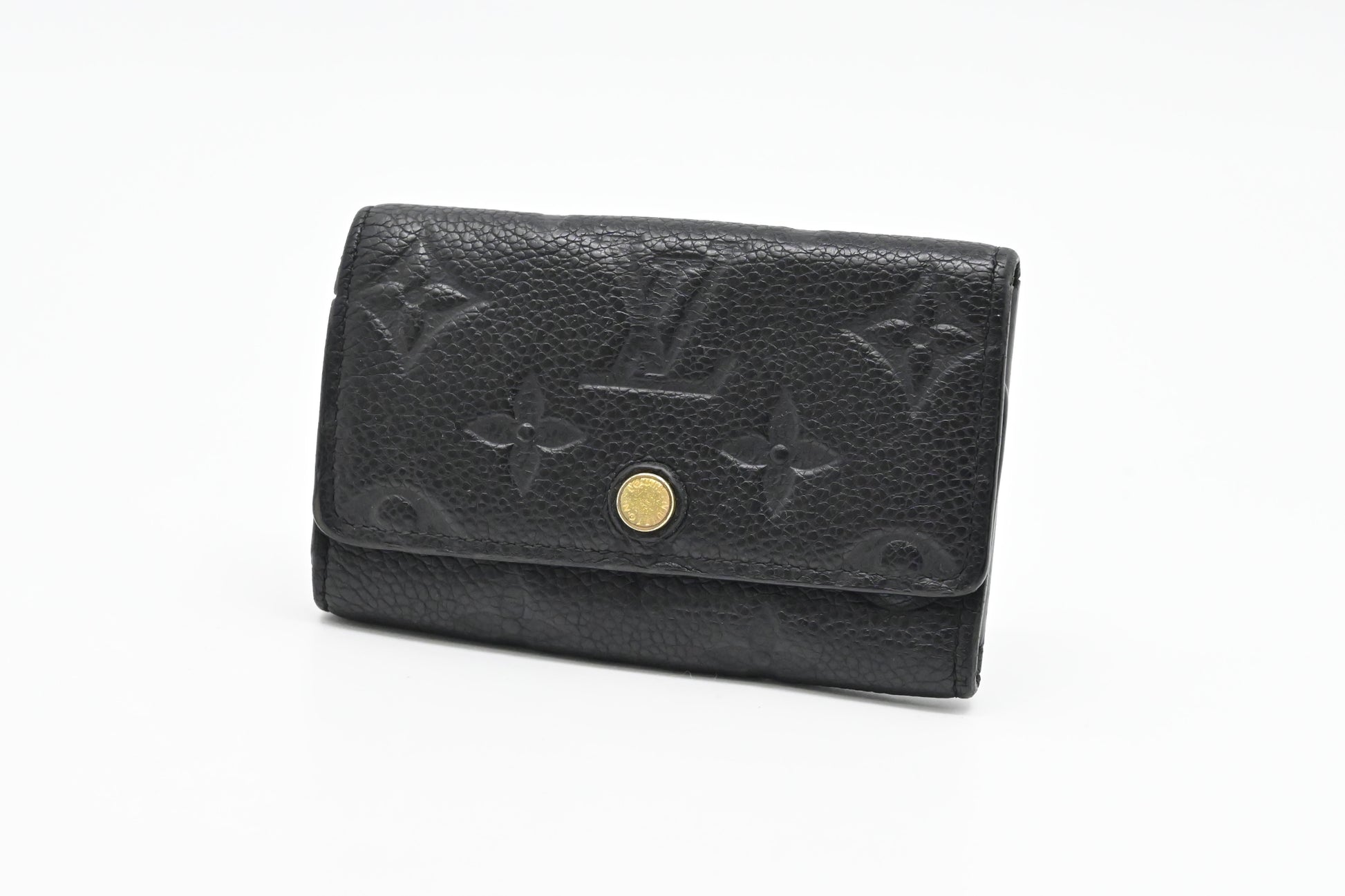 Louis Vuitton Multicles 6 in Black Empreinte Leather