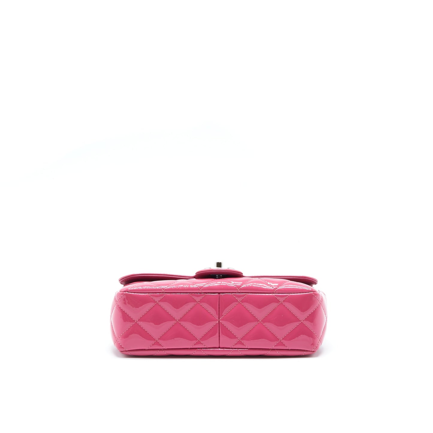 Chanel Coco Shine Flap Bag Patent Pink