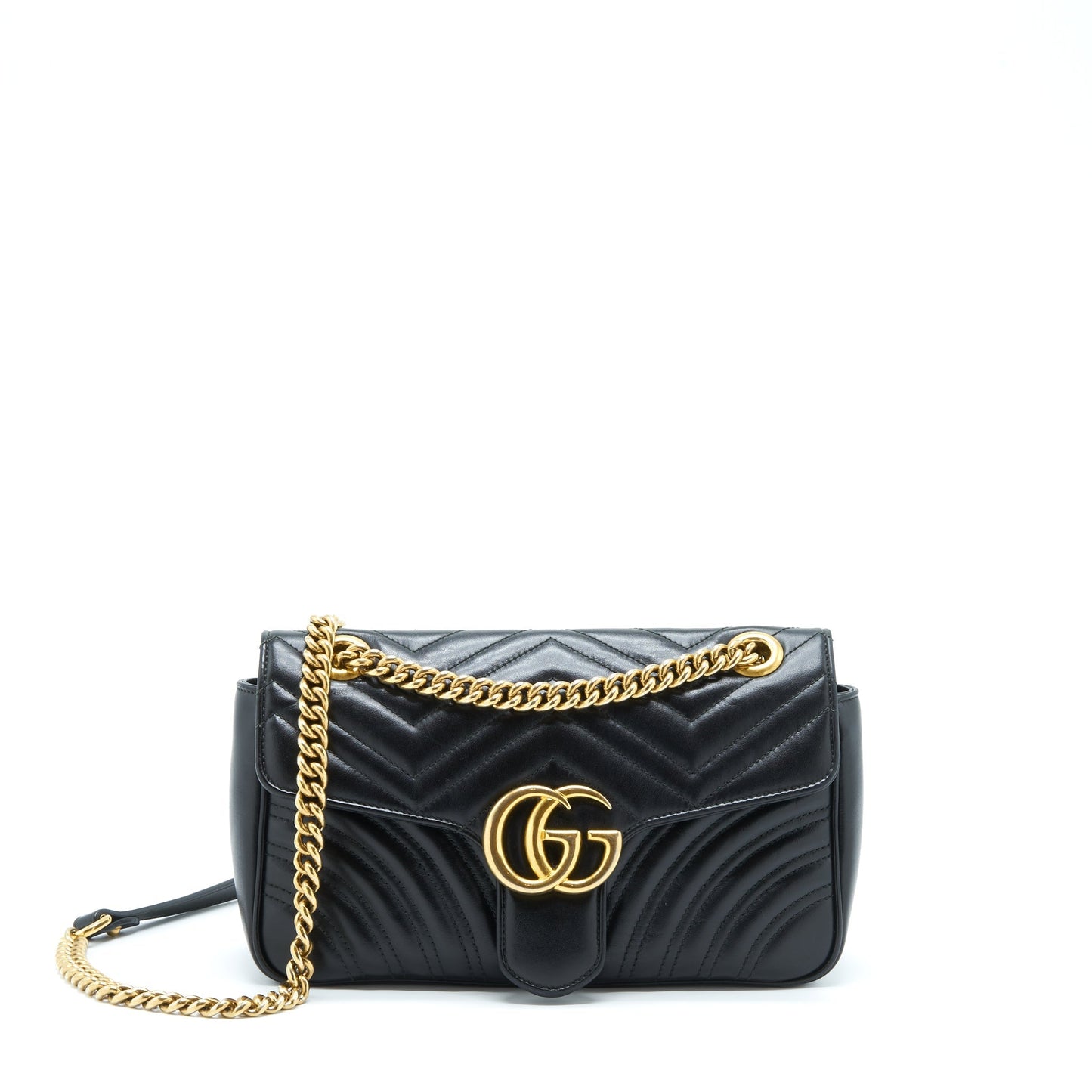 Gucci Small GG Marmont Bag Black
