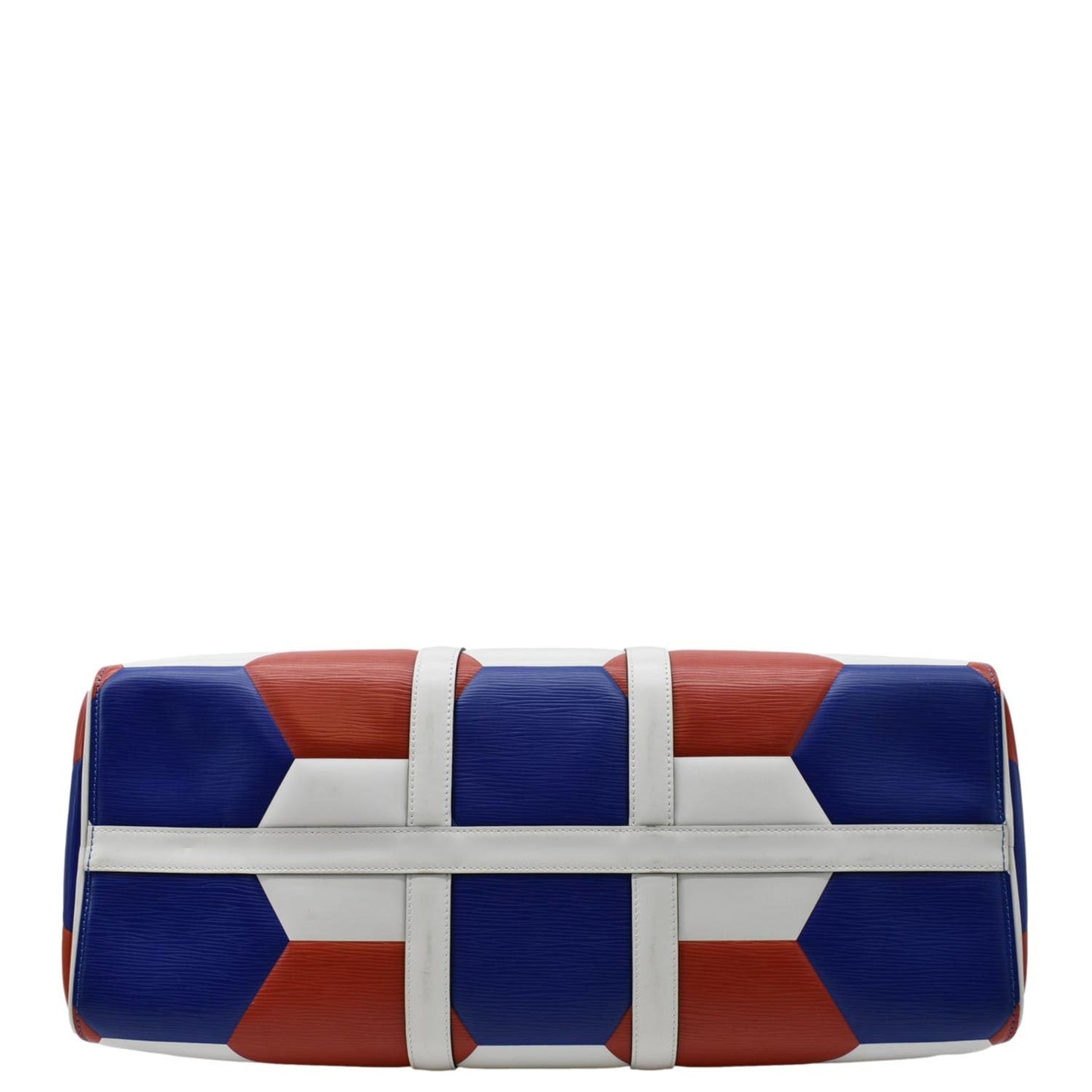 LOUIS VUITTON Keepall 50 FIFA Cup Bandouliere Leather Travel Bag Multicolor