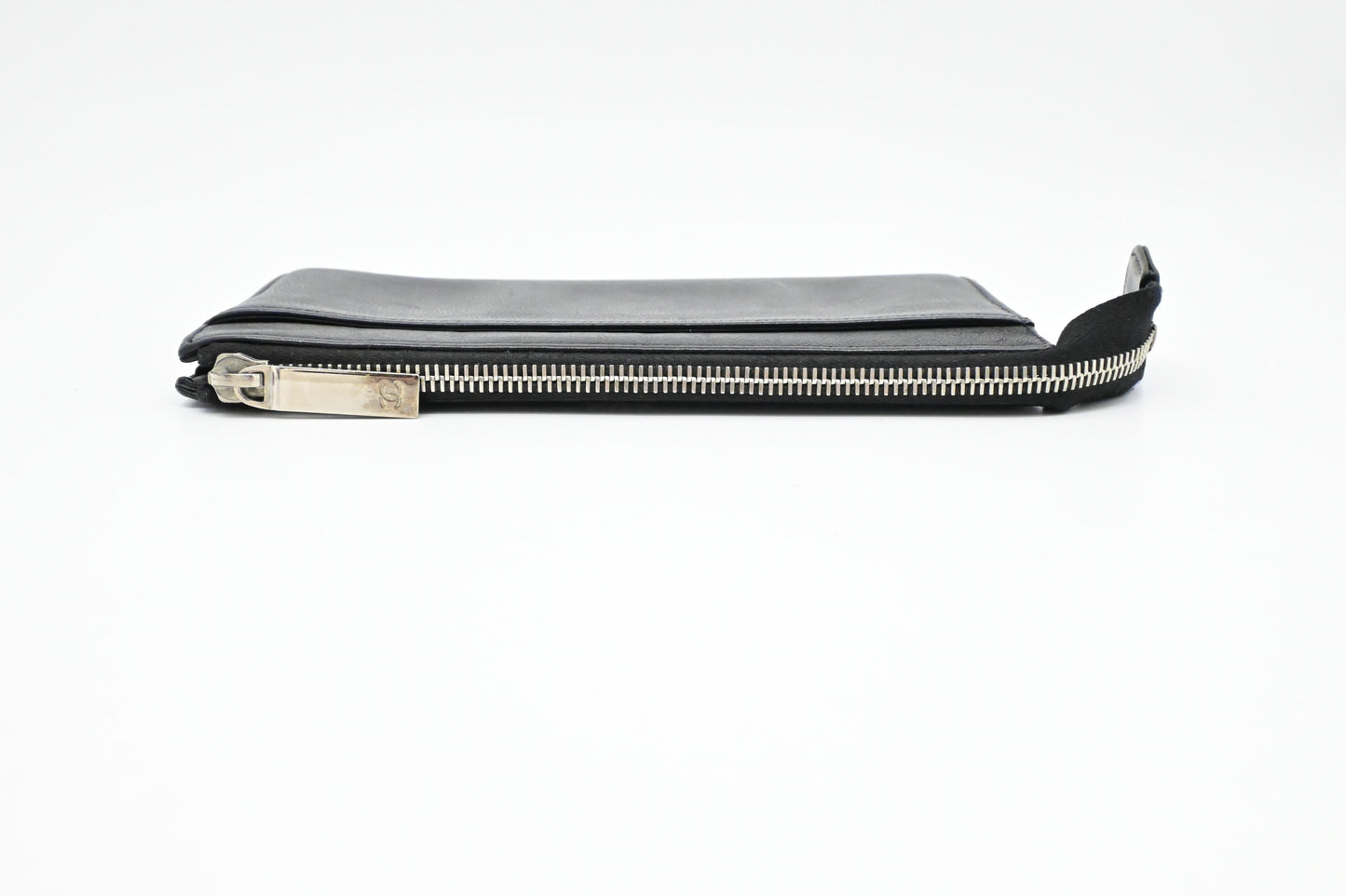 Chanel Zippy Long Wallet in Black Caviar Leather