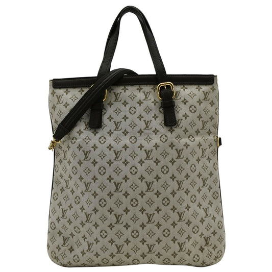 LOUIS VUITTON Francoise Monogram Mini Canvas Shoulder Bag Khaki