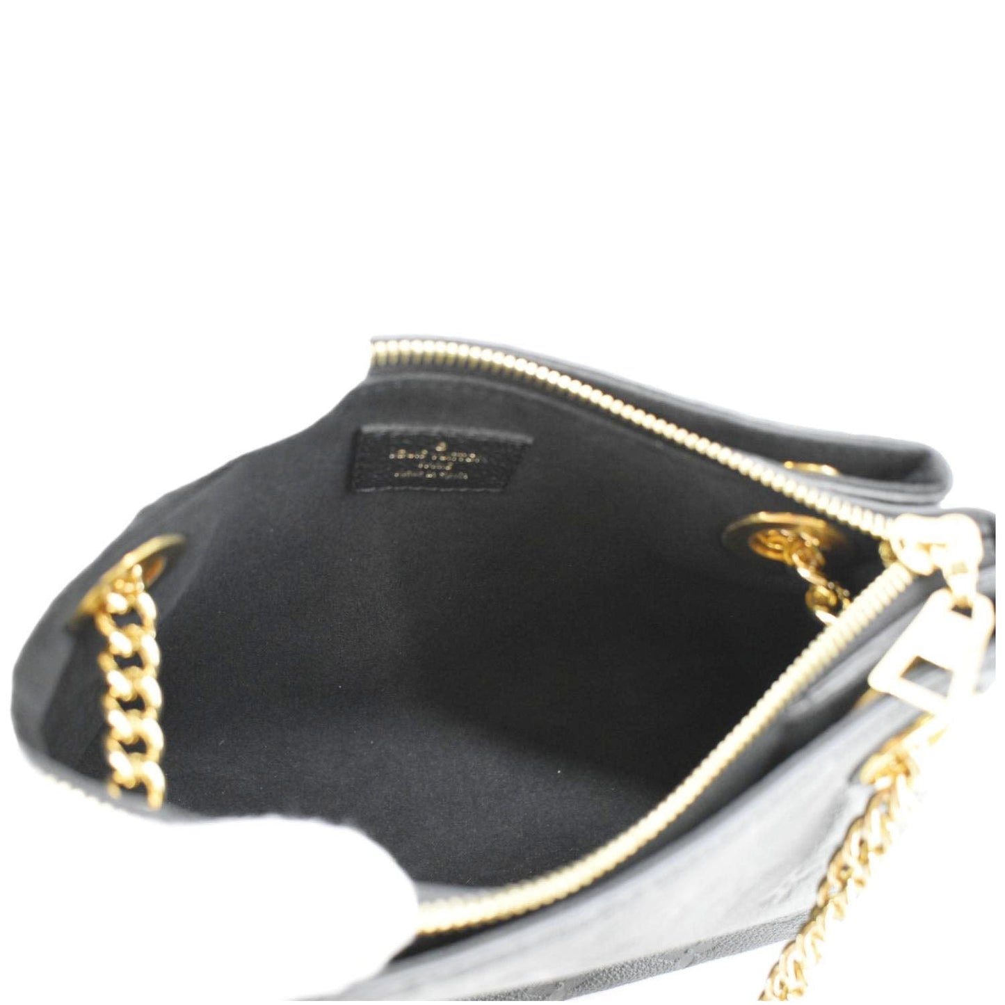 LOUIS VUITTON Surene BB  Empreinte Leather Shoulder Bag Black