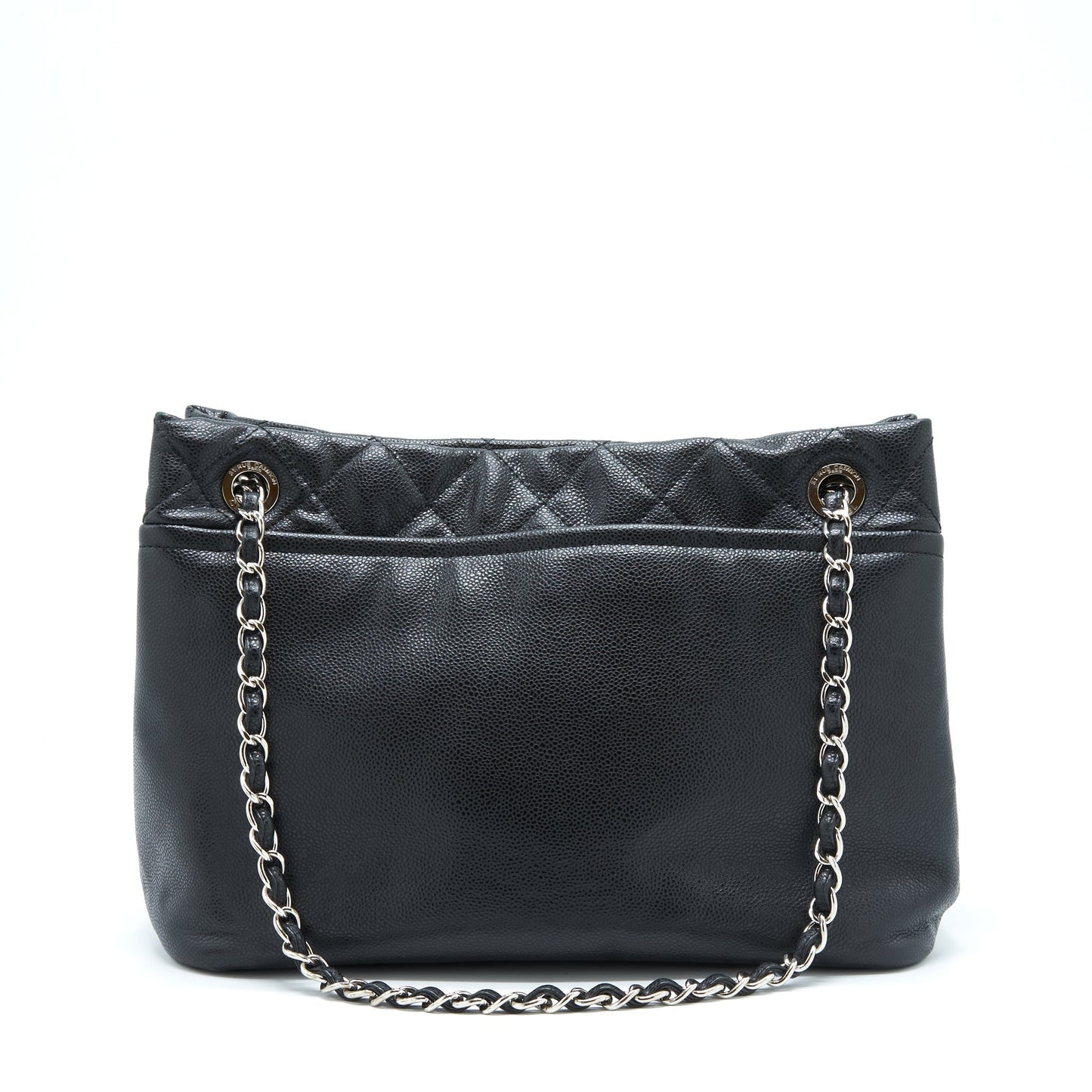 Chanel Timeless Soft Shopper Tote Caviar Black