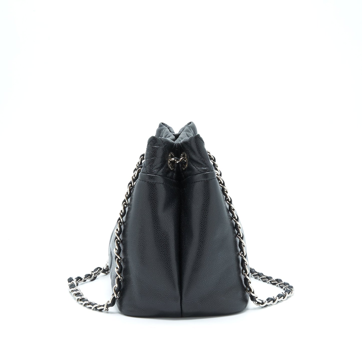 Chanel Timeless Soft Shopper Tote Caviar Black