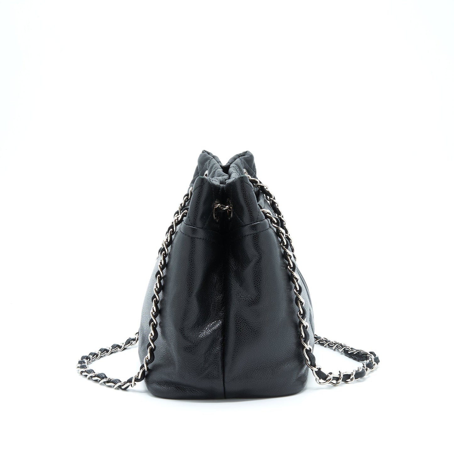 Chanel Timeless Soft Shopper Tote Caviar Black