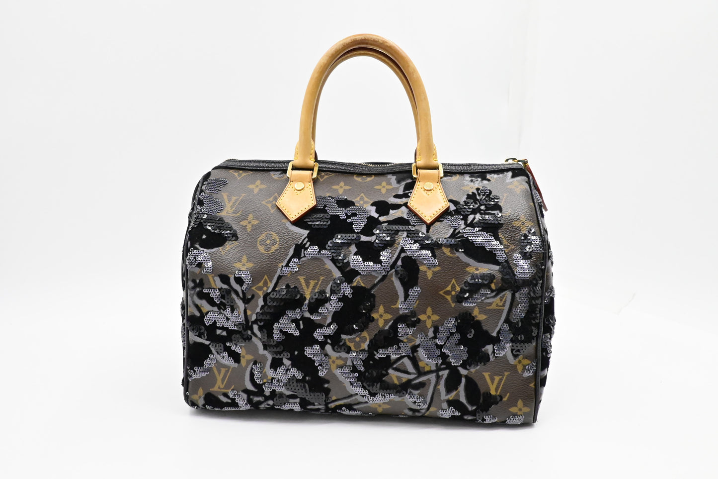 Louis Vuitton Speedy 30 in Fleur de Jais Monogram Canvas