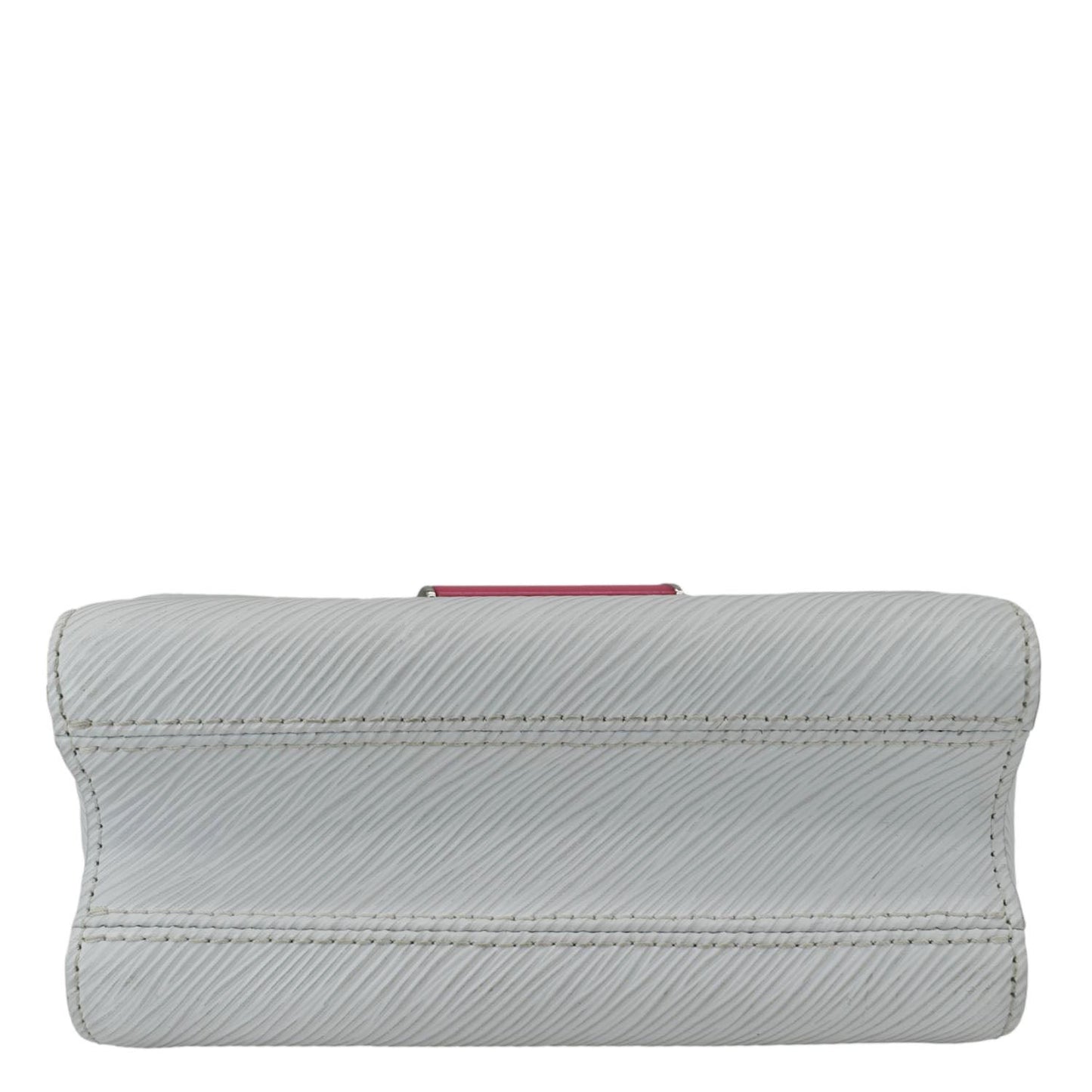 LOUIS VUITTON Twist PM Epi Leather Crossbody Bag White