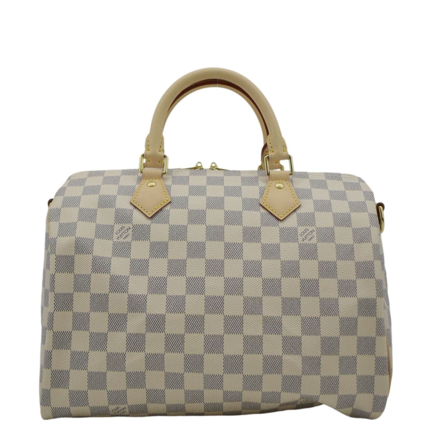 LOUIS VUITTON  30 Bandouliere Damier Azur Shoulder Bag White