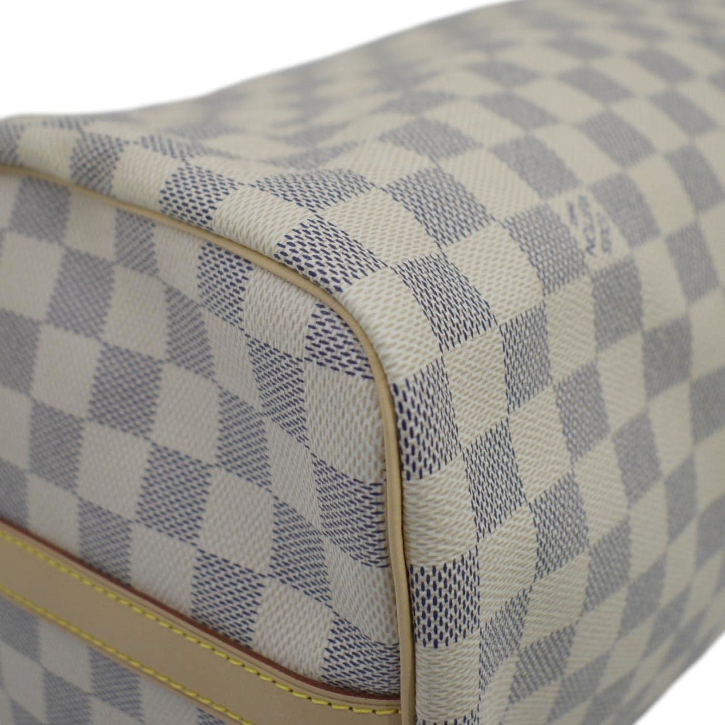 LOUIS VUITTON  30 Bandouliere Damier Azur Shoulder Bag White