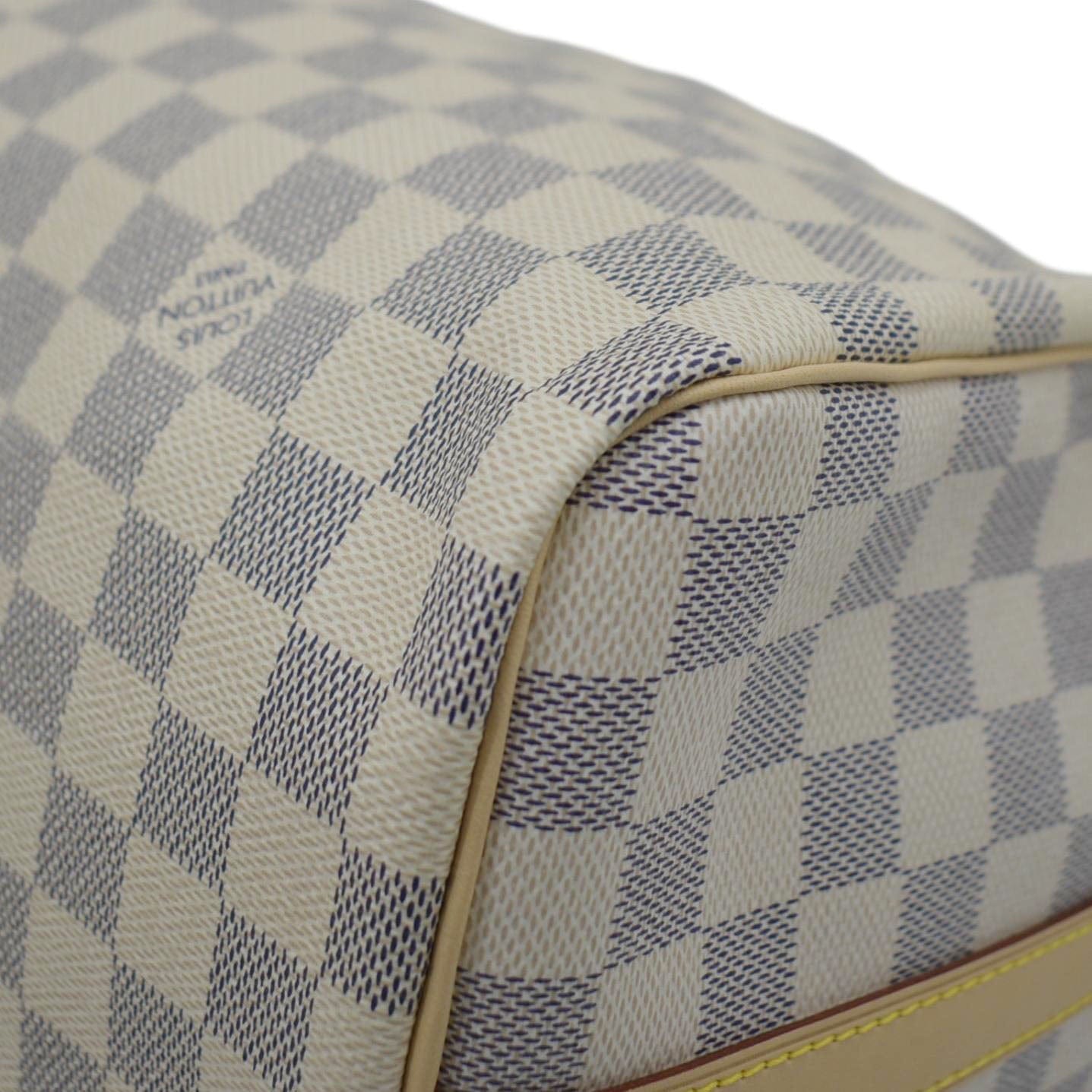 LOUIS VUITTON  30 Bandouliere Damier Azur Shoulder Bag White