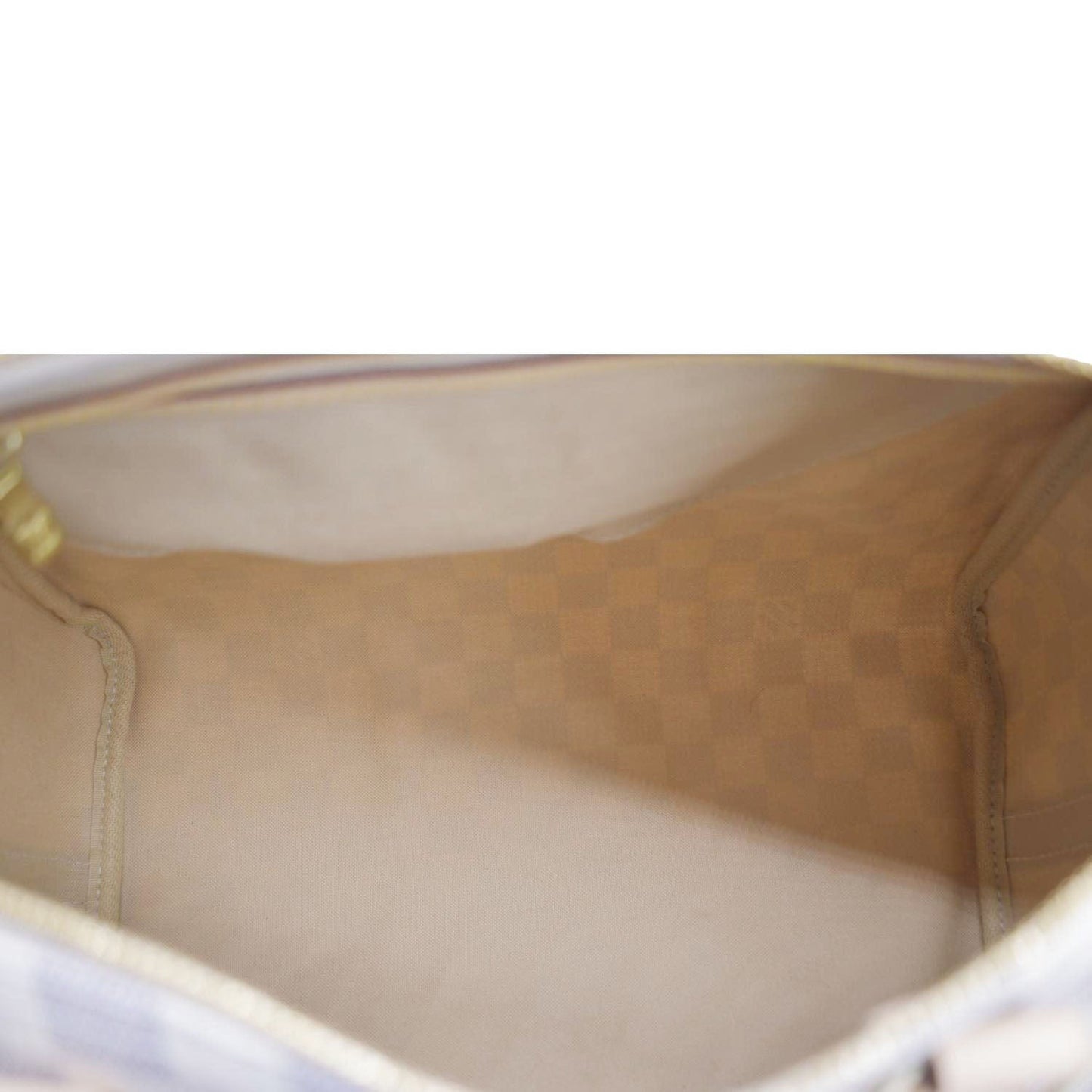 LOUIS VUITTON  30 Bandouliere Damier Azur Shoulder Bag White