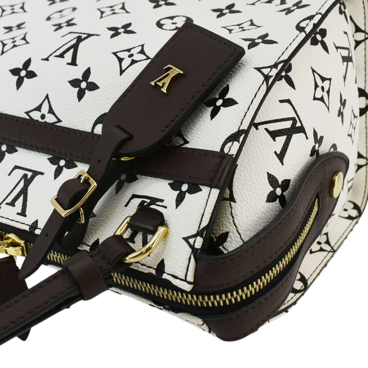 LOUIS VUITTON  Amazon PM Monogram Canvas Crossbody Bag White Chocolate