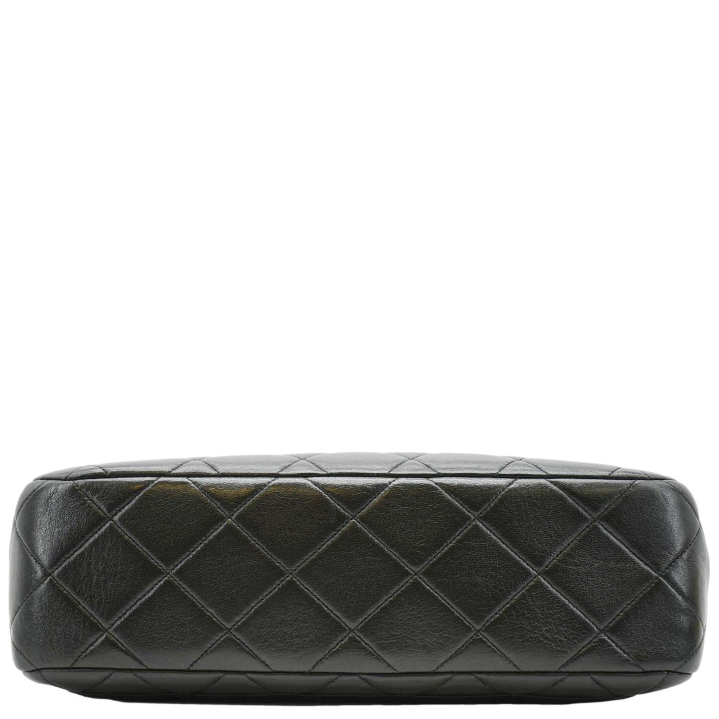 CHANEL Classic Flap  Quilted Leather Tote Bag Black