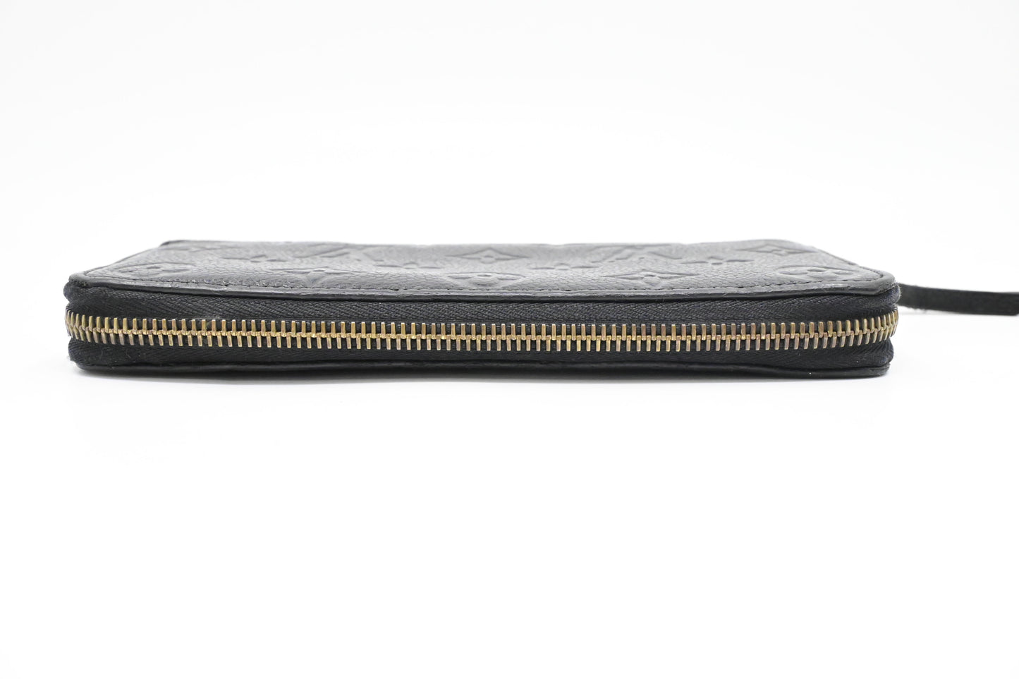 Louis Vuitton Clemence Wallet in Noir Empreinte Leather