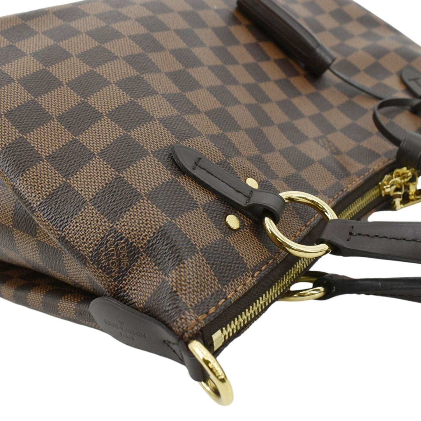 LOUIS VUITTON Lymington Damier Ebene Shoulder Bag Brown