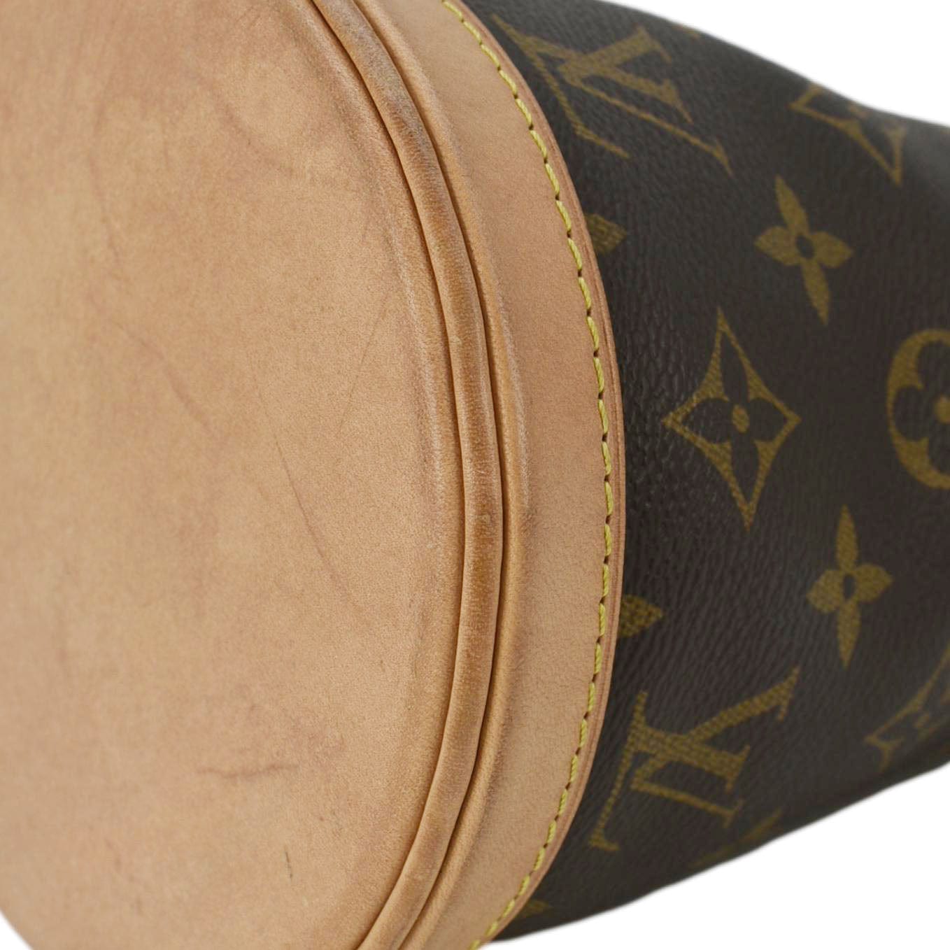 Louis Vuitton Monogram Canvas Duffle Bag Brown