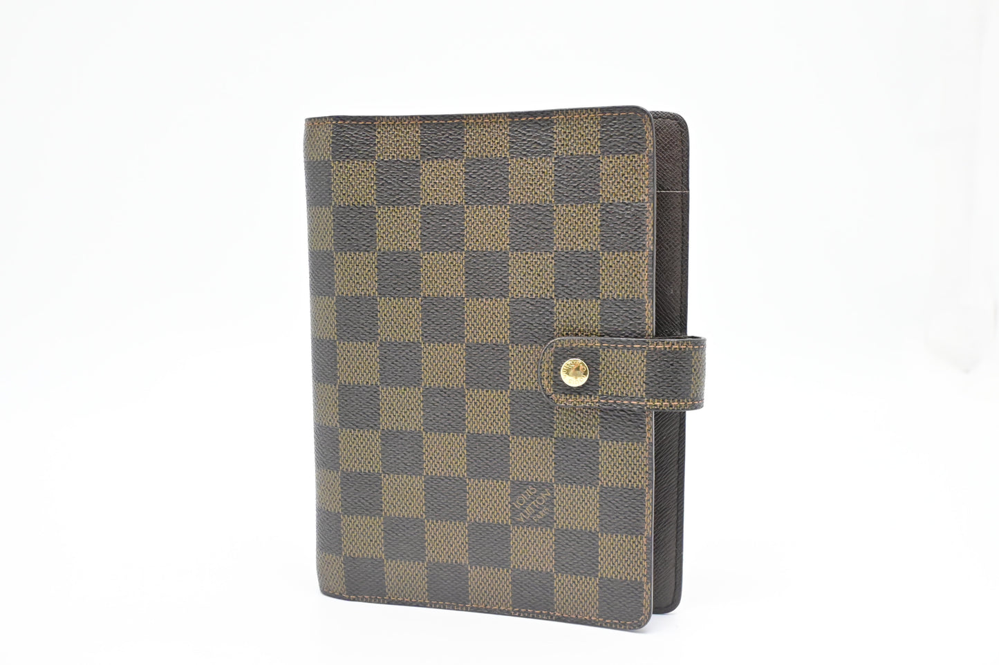 Louis Vuitton Agenda MM in Damier Ebene Canvas