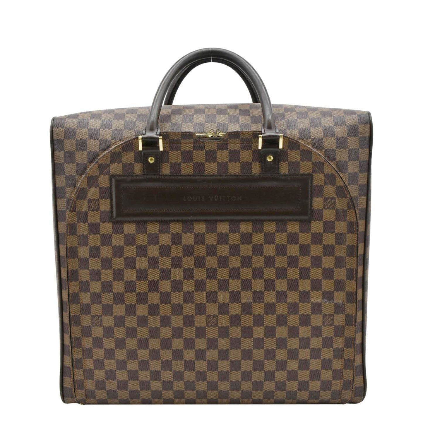 LOUIS VUITTON Nolita PM Damier Ebene Travel Bag Brown