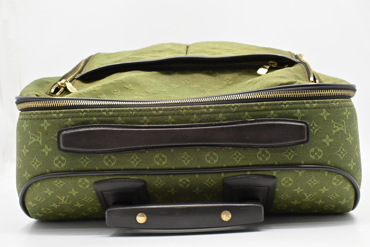 Louis Vuitton Annette Suitcase in Khaki Mini Lin Canvas