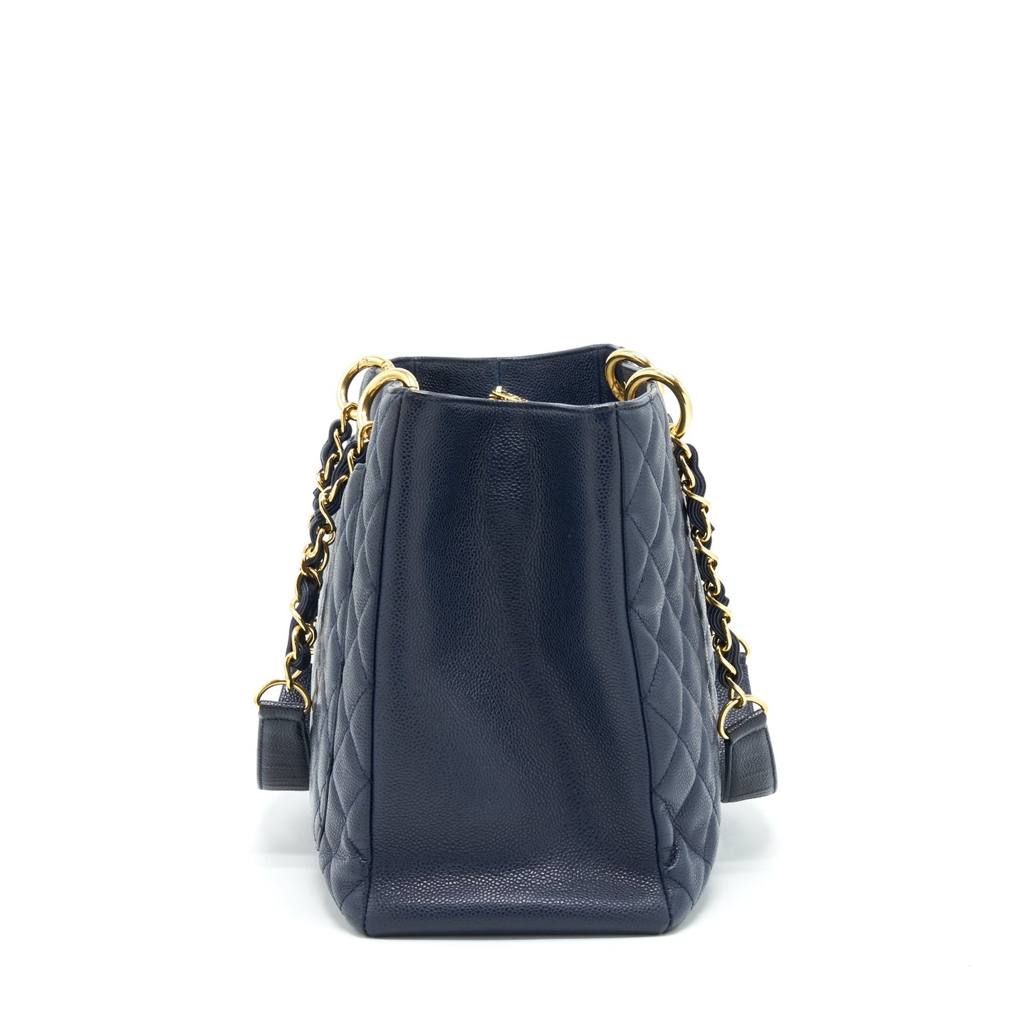 Chanel Grand Shopping Tote XL Caviar Navy