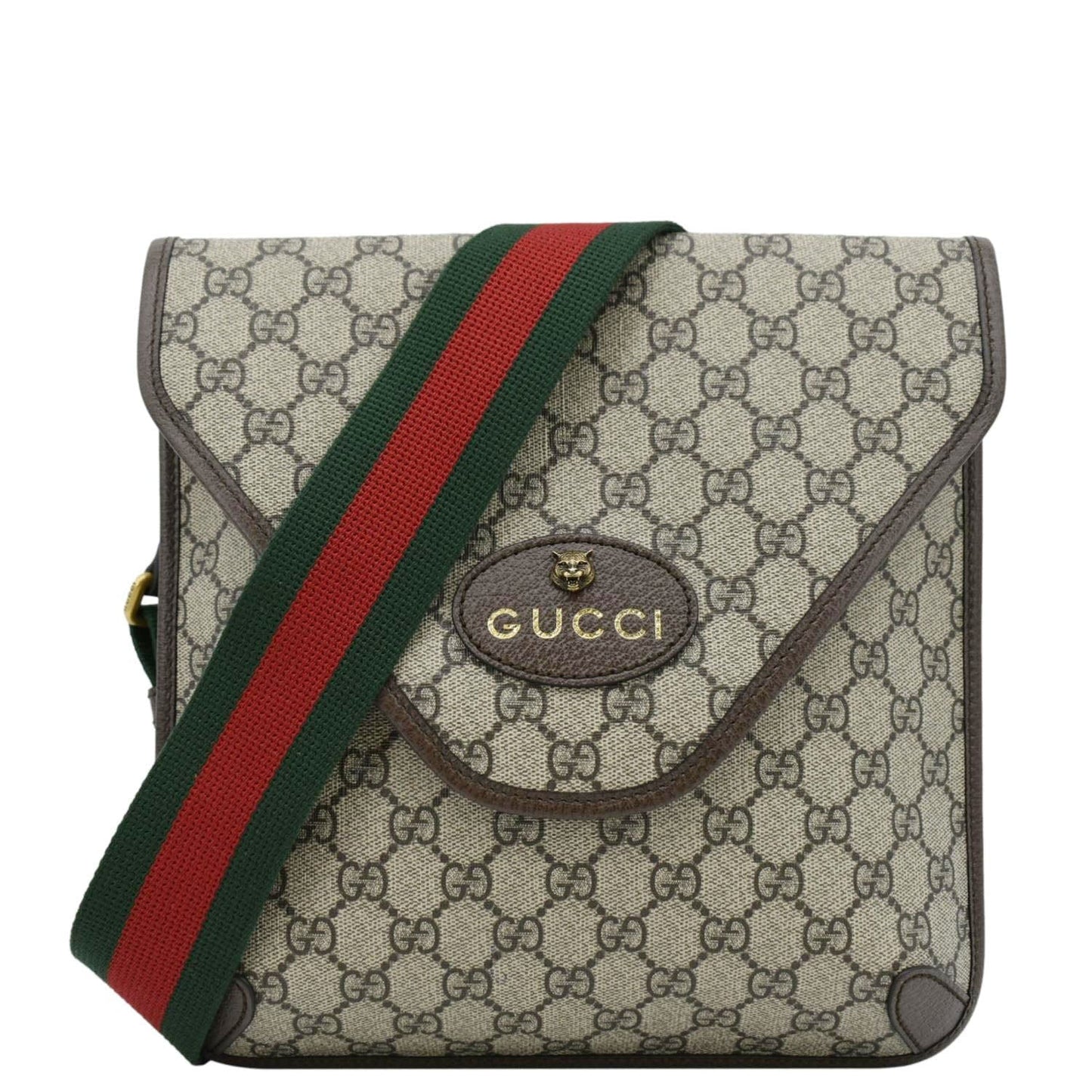 GUCCI Neo   Medium GG Supreme Canvas Messenger Bag Beige 598604